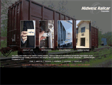 Tablet Screenshot of midwestrailcar.com